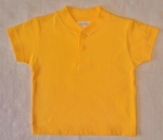 Kojenecké tričko.
Vel.12-18 měs.
Barevné provedení: Žlutá. 
Složení materiálu: 100% Bavlna.
Další dostupné velikosti: 18-23 měs.
Požadovanou velikost uveďte v poznámce k objednávce. 